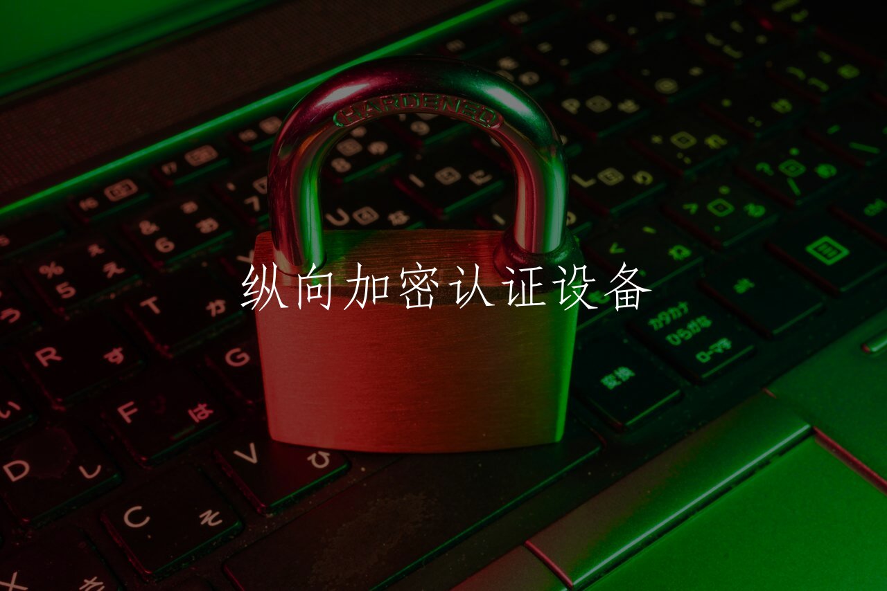 纵向加密认证设备 核心概念图