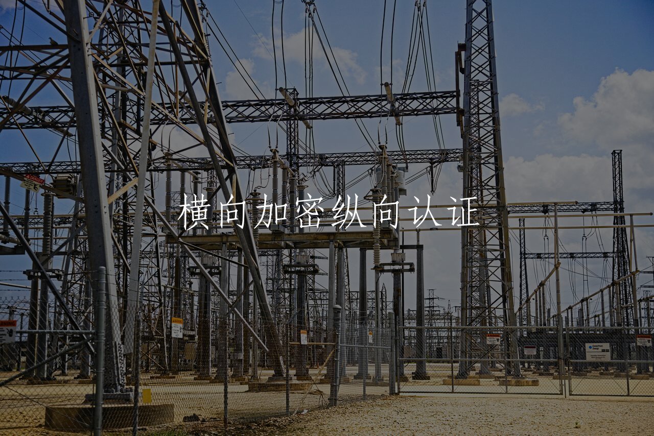 横向加密纵向认证 核心概念图