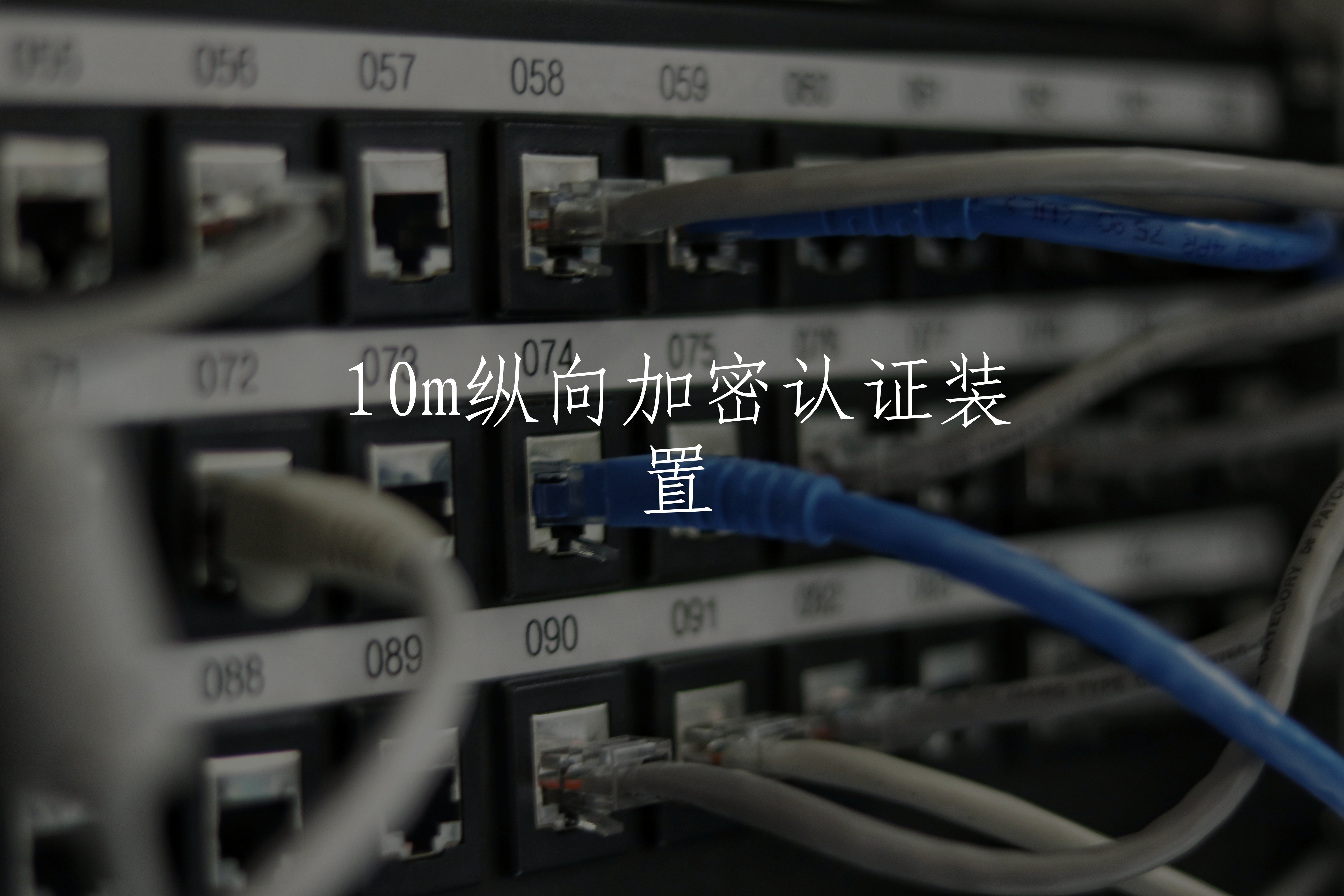 10m纵向加密认证装置 核心概念图