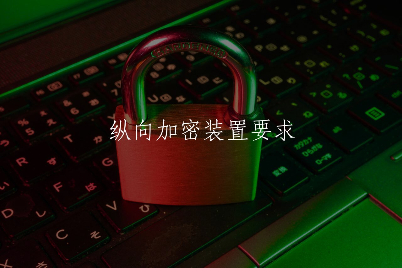 纵向加密装置要求 核心概念图