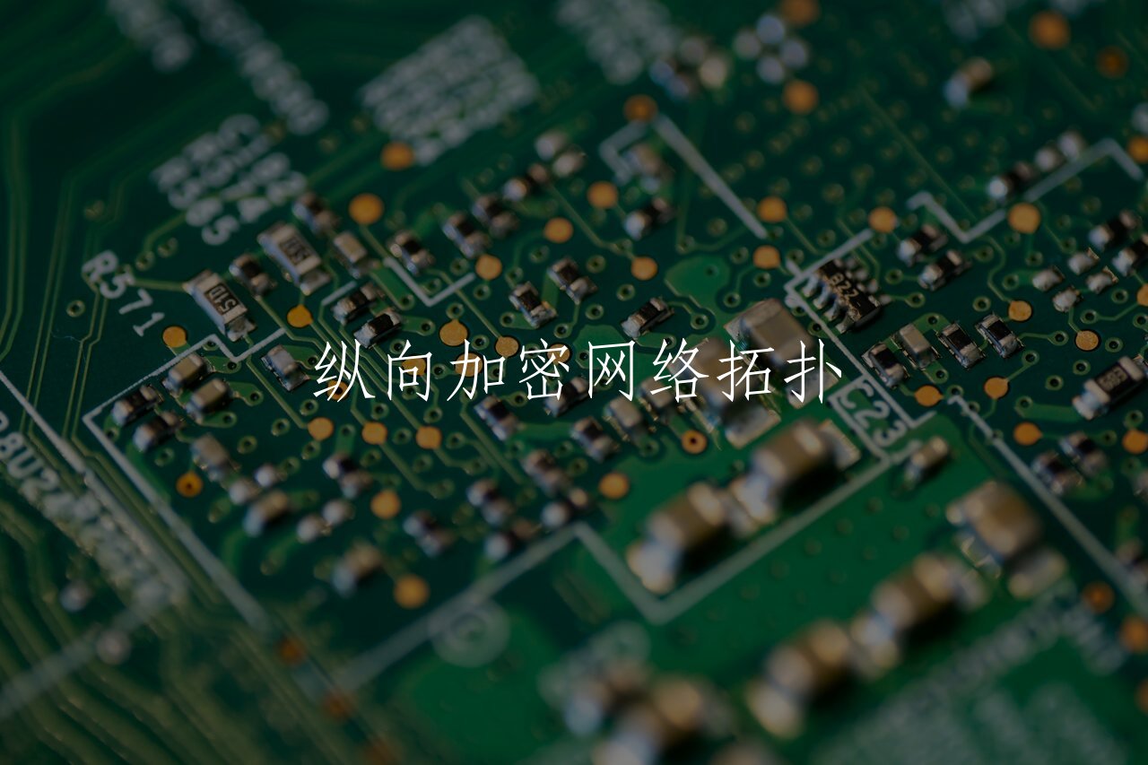 纵向加密网络拓扑 核心概念图