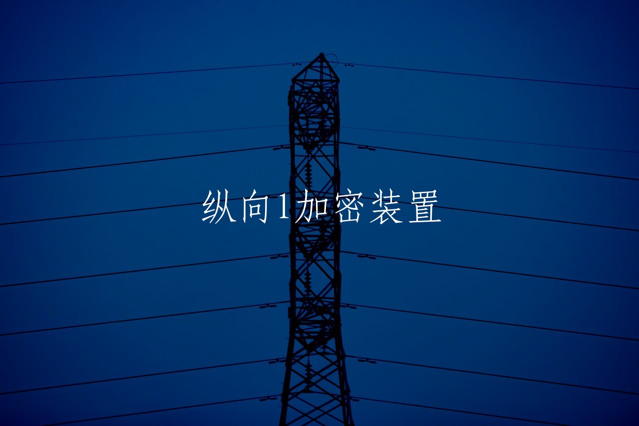 纵向l加密装置 核心概念图