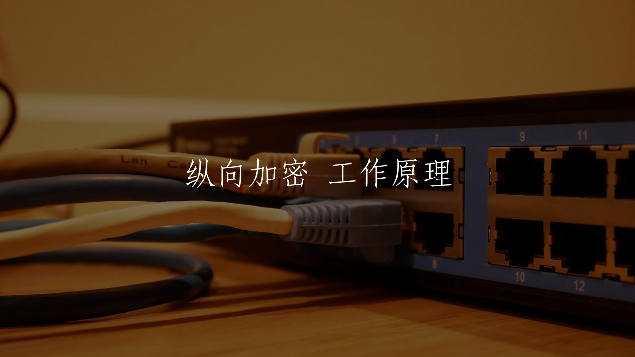 纵向加密 工作原理 核心概念图