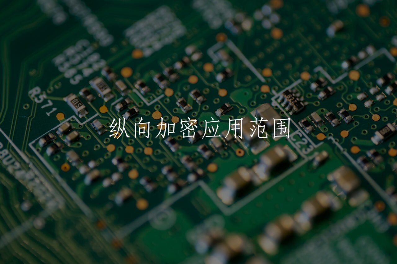 纵向加密应用范围 核心概念图