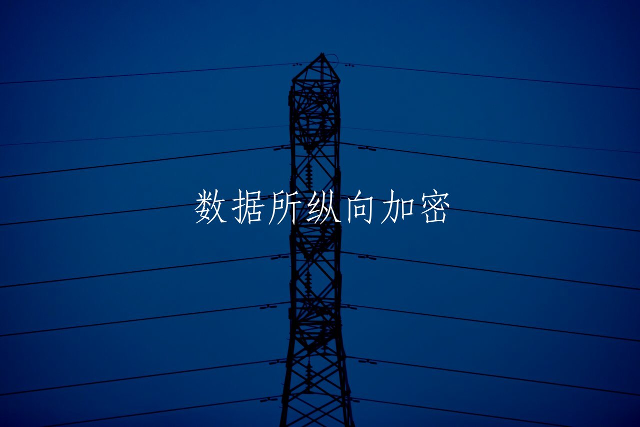 数据所纵向加密 核心概念图