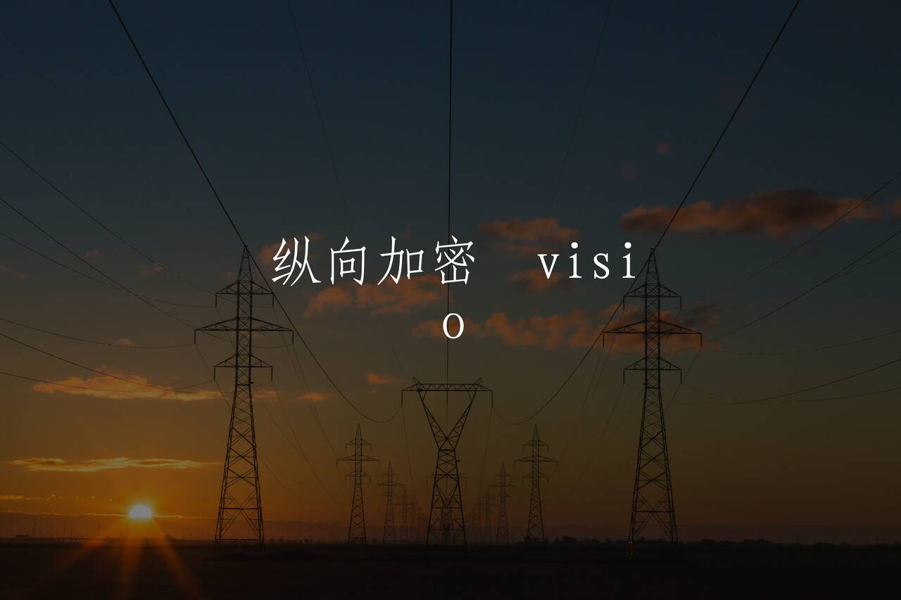 纵向加密  visio 核心概念图
