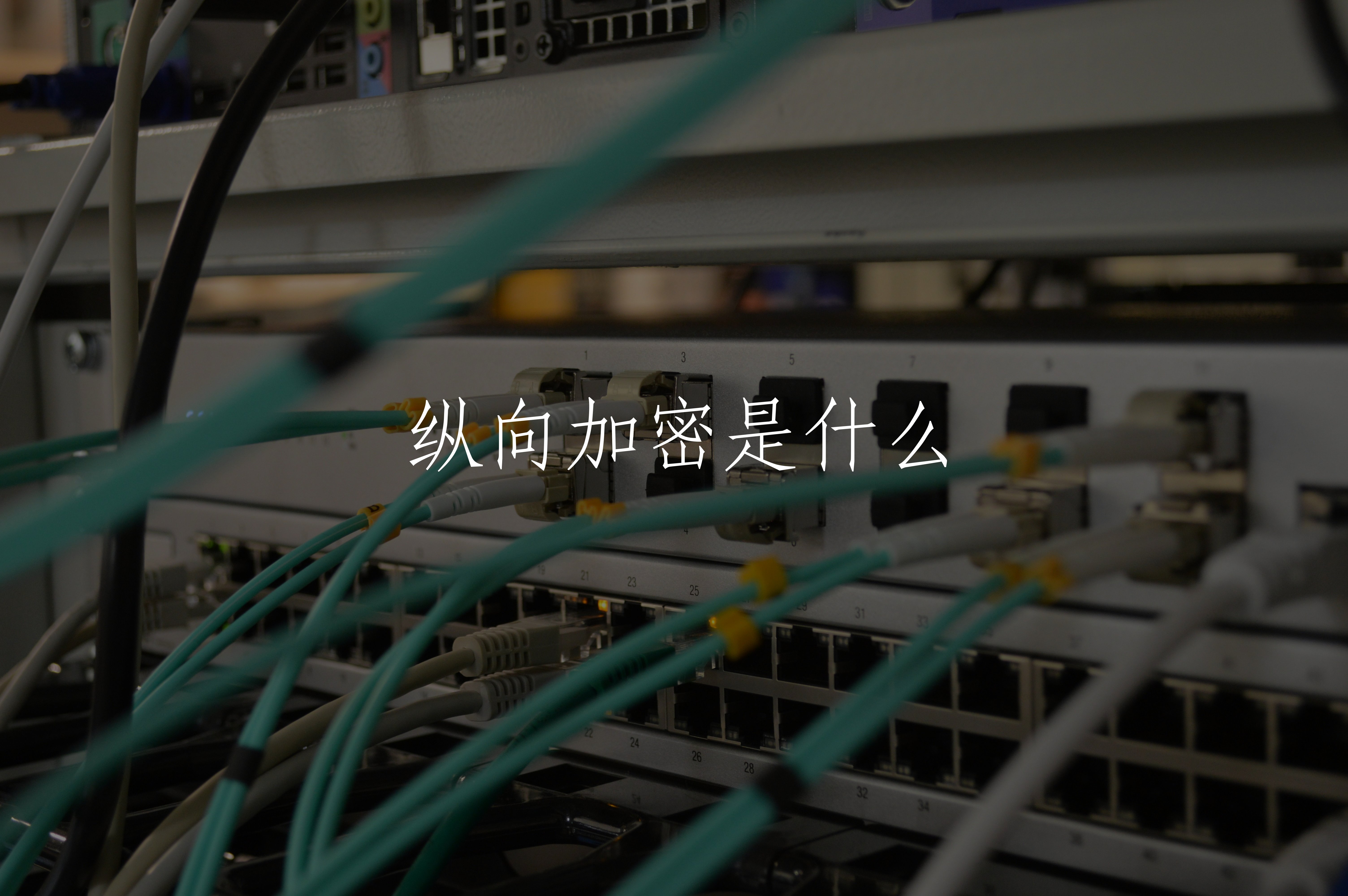 纵向加密是什么 核心概念图