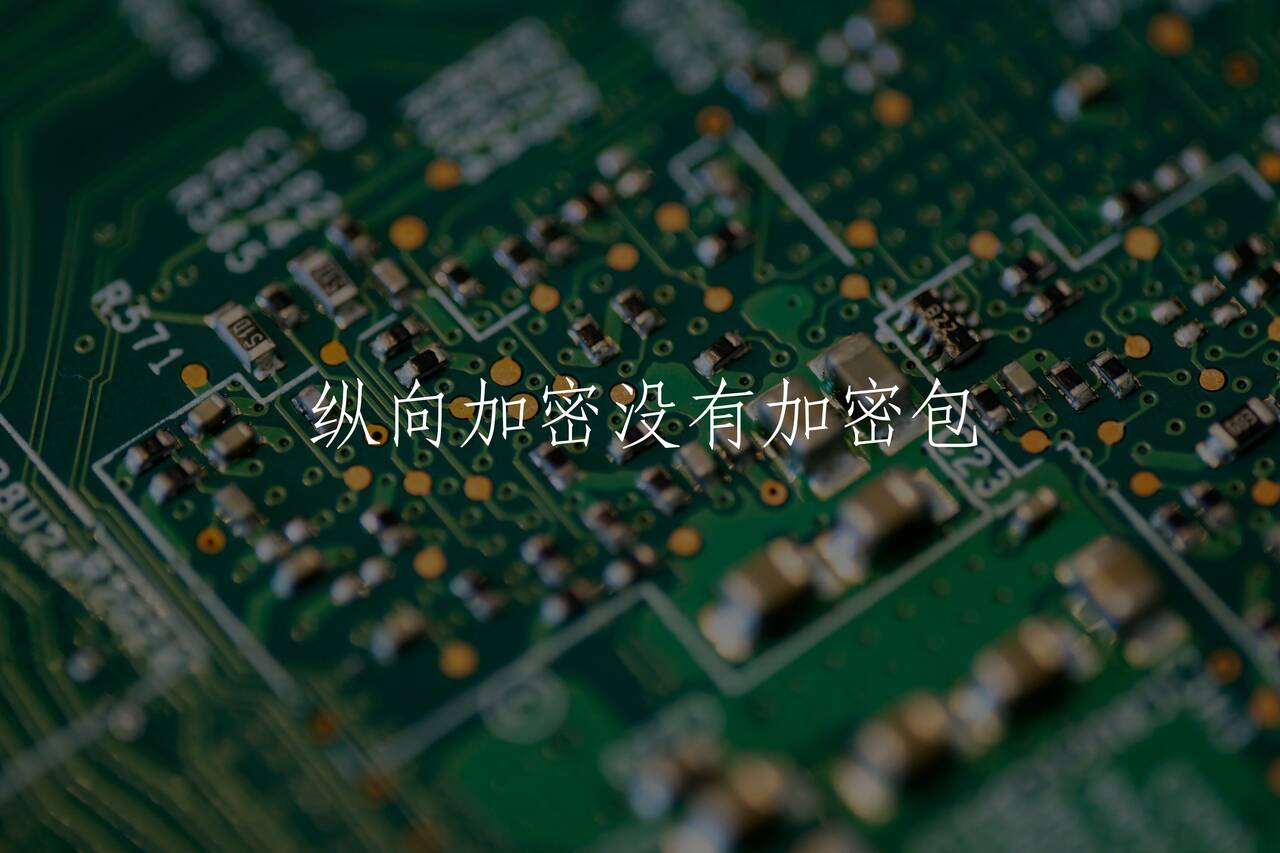 纵向加密没有加密包 核心概念图